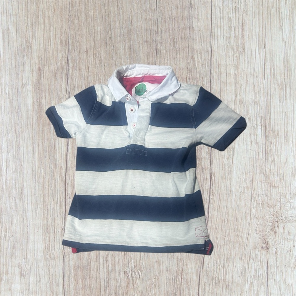 4-5 Mini Boden Striped Rugby Polo